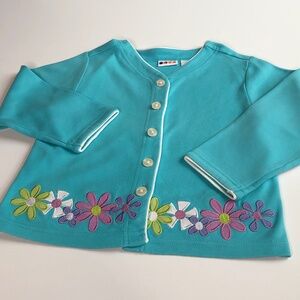 Vintage Gymboree POP SAFARI Cardigan • 5 Years